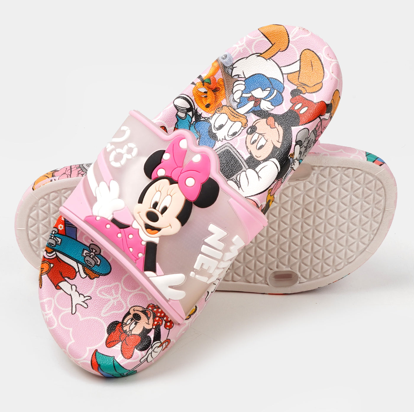 Girls Character Slipper - Light Pink