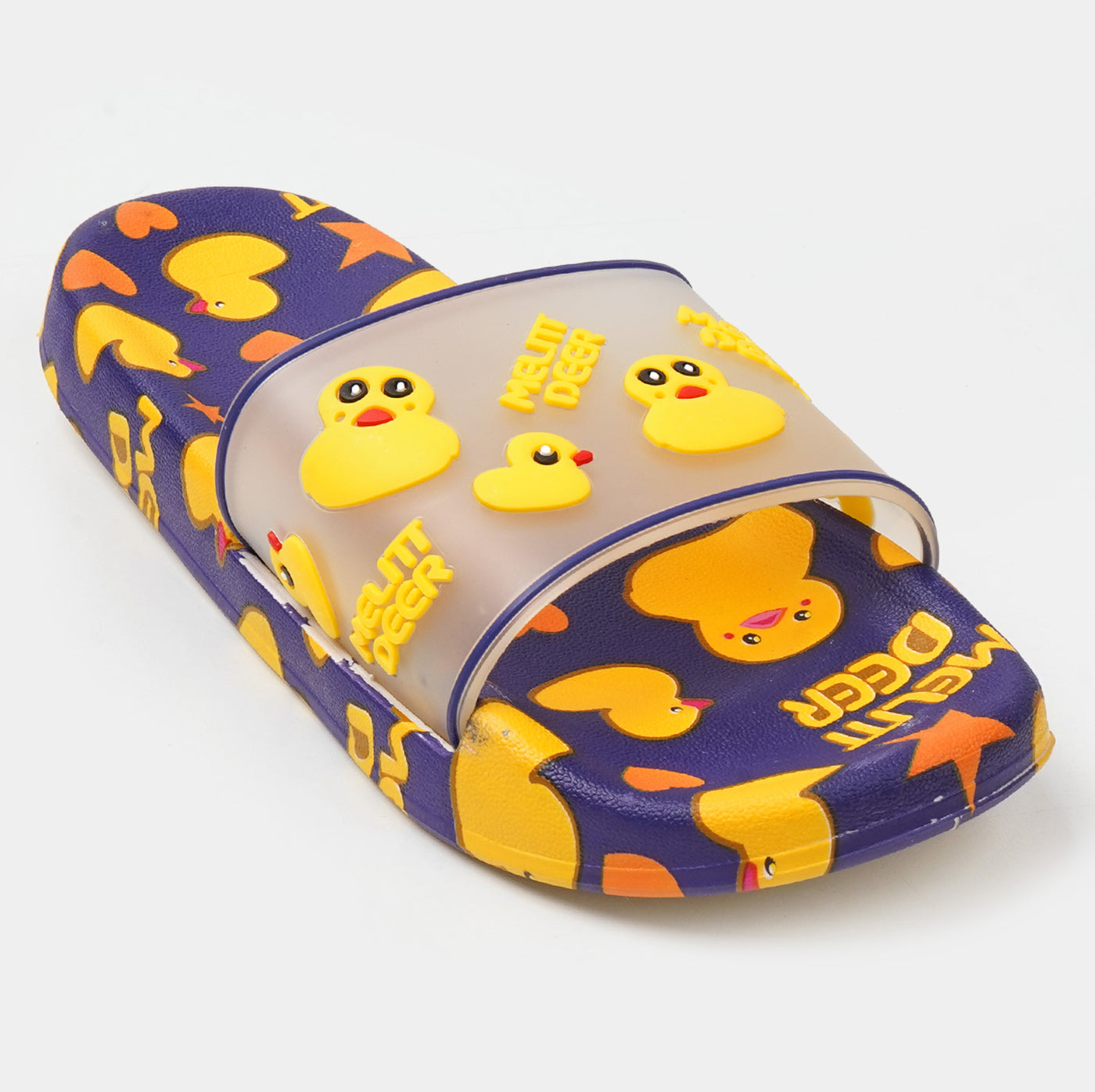 Girls Character Slipper - Navy