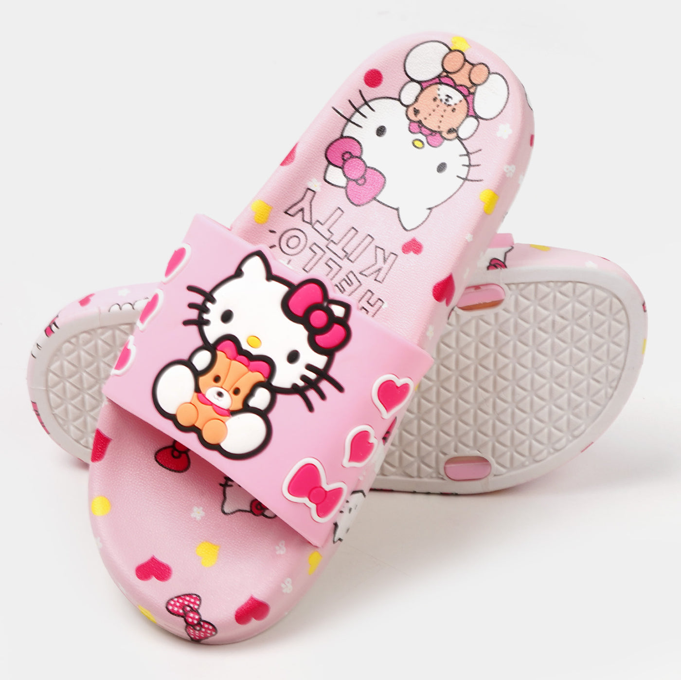 Girls Character Slipper - Light Pink