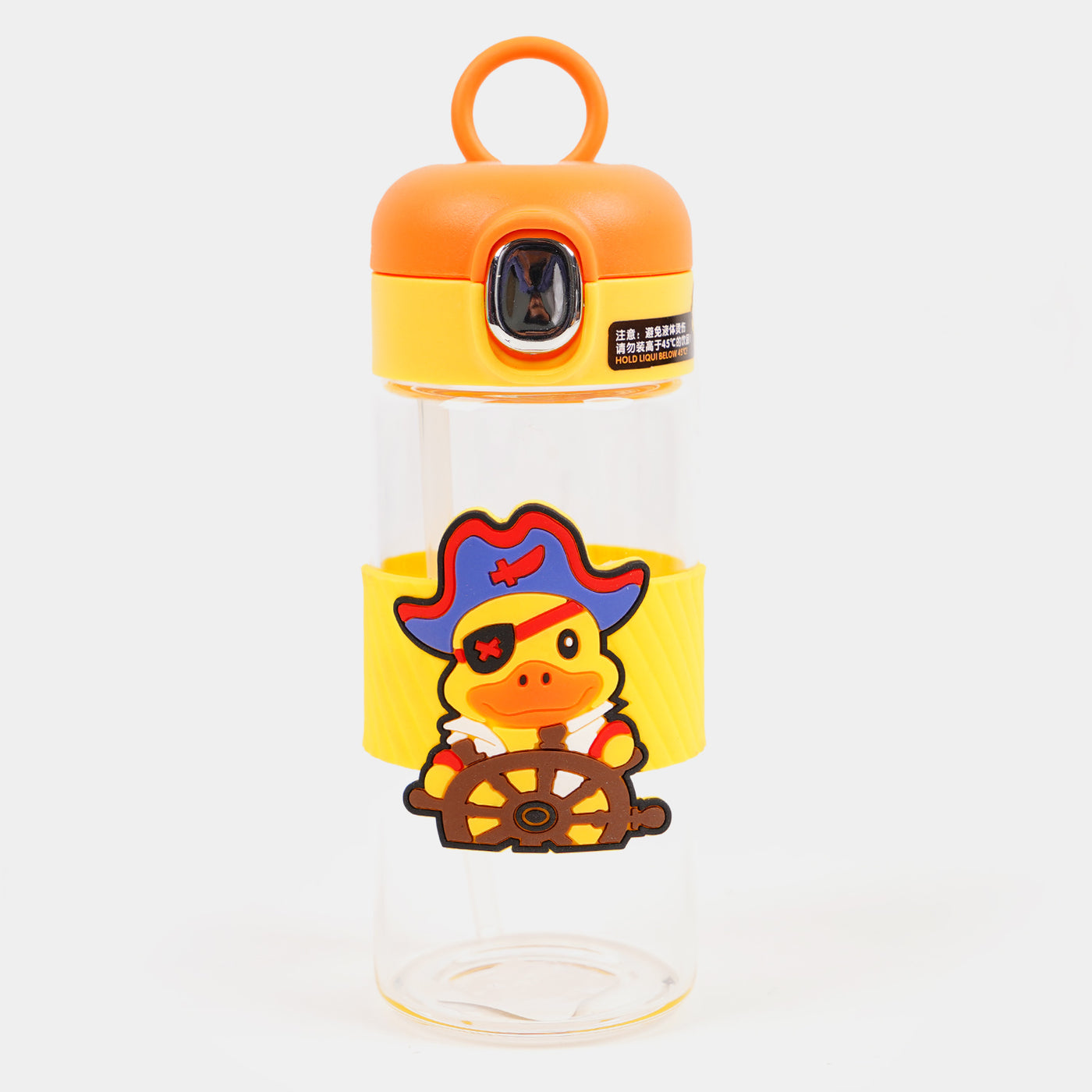 Cup Spray Duck Water Bottle Glass