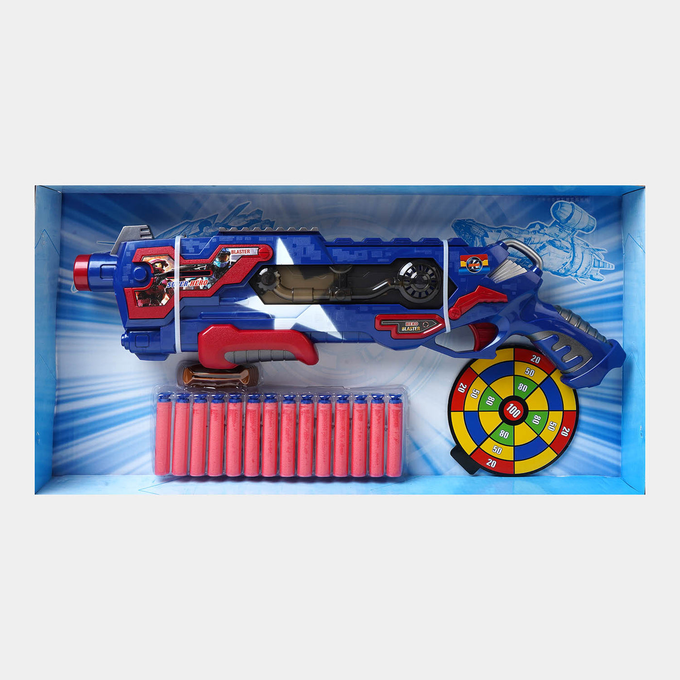 Soft Dart Blaster Toy For Kids