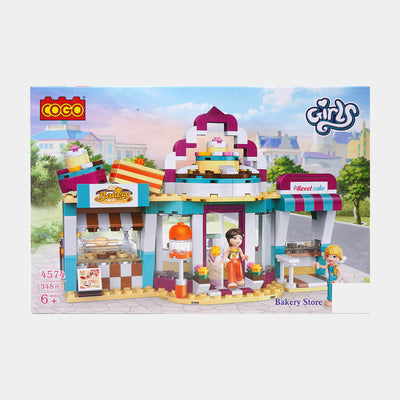 Bakery Building Sets 348 Pieces For Kids