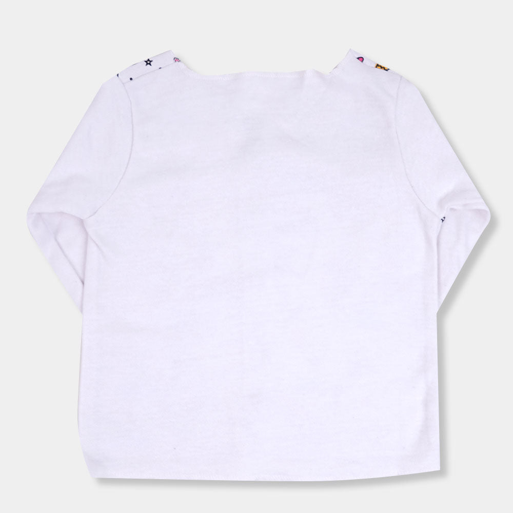 Infant Girls Waist 2 Pcs Set E-C - Pink/White