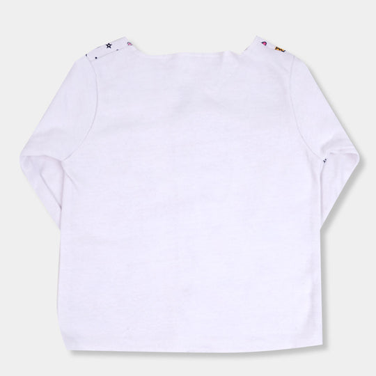 Infant Girls Waist 2 Pcs Set E-C - Pink/White
