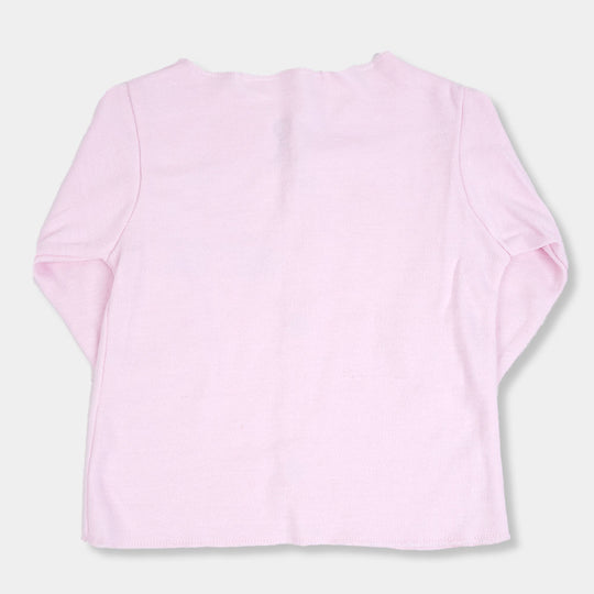 Infant Girls Waist 2 Pcs Set E-C - Pink/White