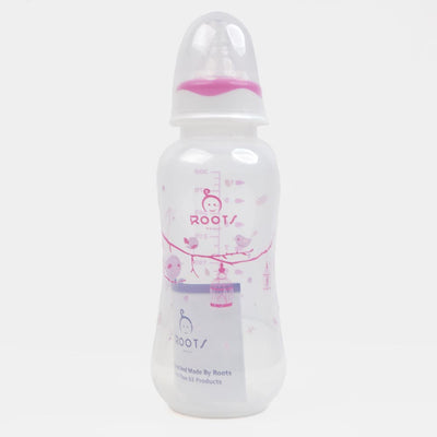 Roots Anti-Colic Feeder Bottle Normal Neck 300ml - Pink