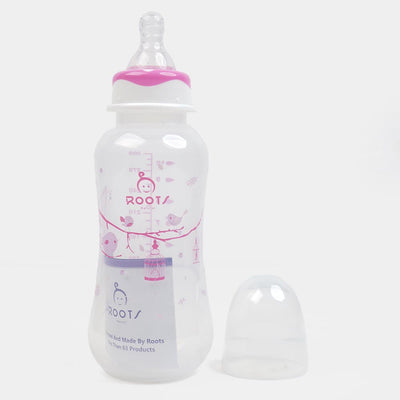 Roots Anti-Colic Feeder Bottle Normal Neck 300ml - Pink