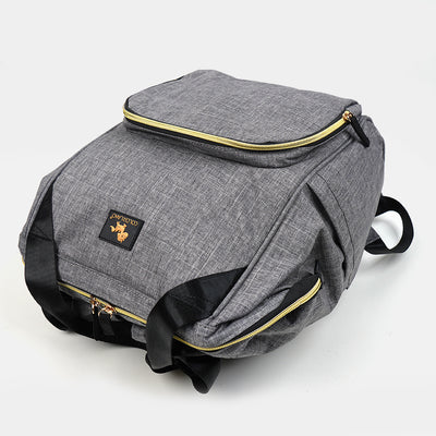 Travel Diaper Backpack Fashion Baby Bag Mother- Gray