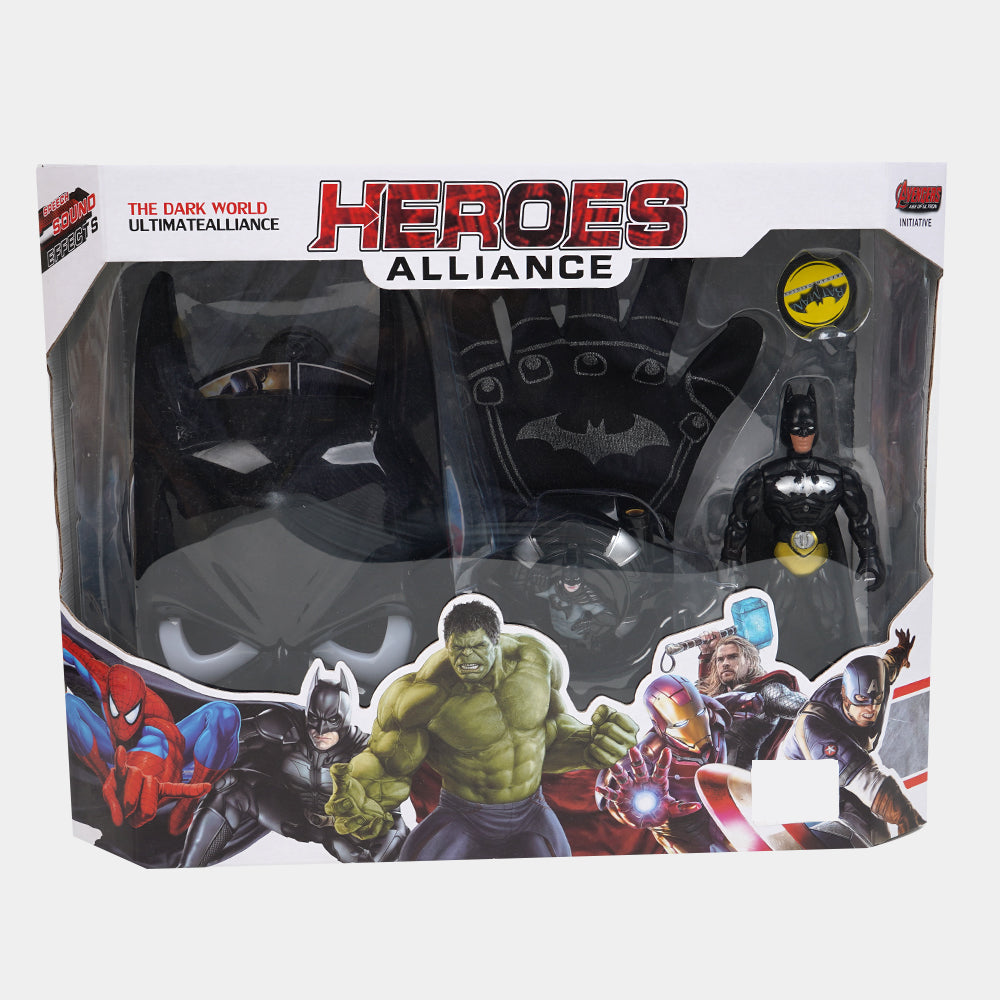 Action Heroes Alliance Set For kids Black