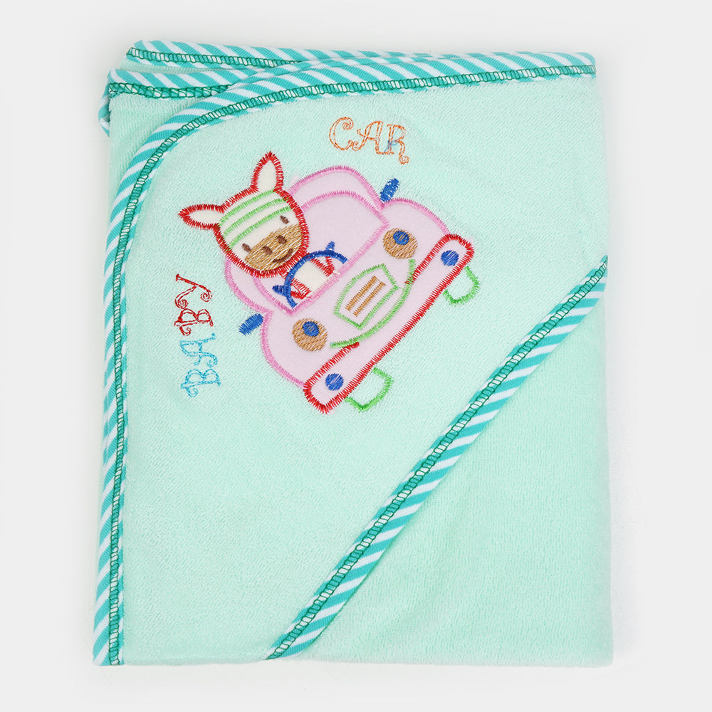 Thai Baby Car Bath Towel - Green
