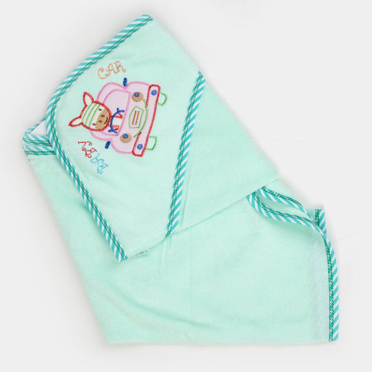 Thai Baby Car Bath Towel - Green