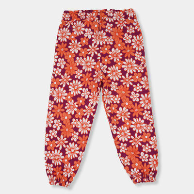 Girls Pajama Big Flower - Multi