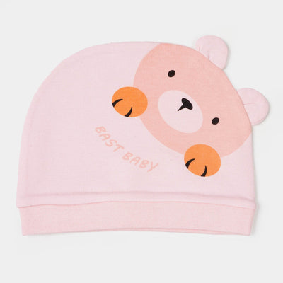 Baby Cap Bear 6M+ | Pink