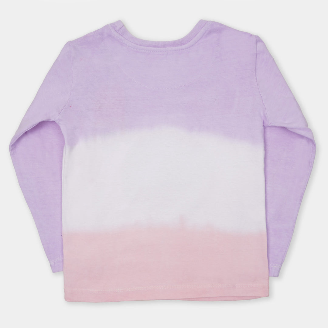 Girls T-Shirt F/S Nasa Swirl - B. White