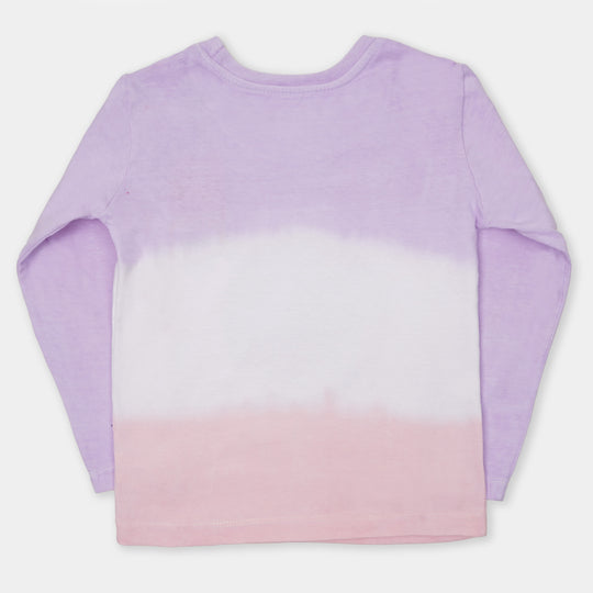 Girls T-Shirt F/S Nasa Swirl - B. White