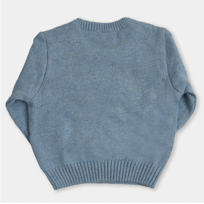 Infant Boys Sweater Tiny Panda - Grey