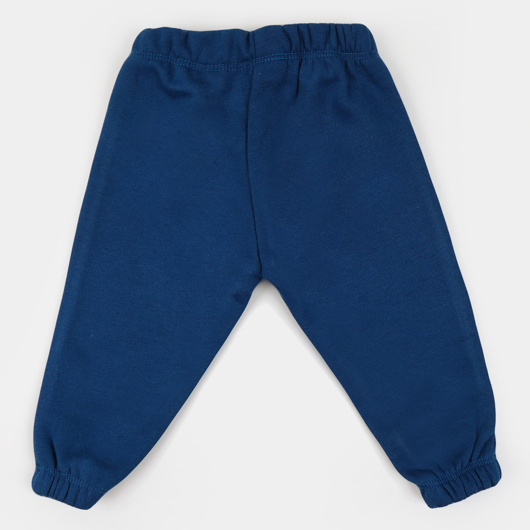 Infant Boys Knitted Suit Ready To Shoot - Grey&Navy