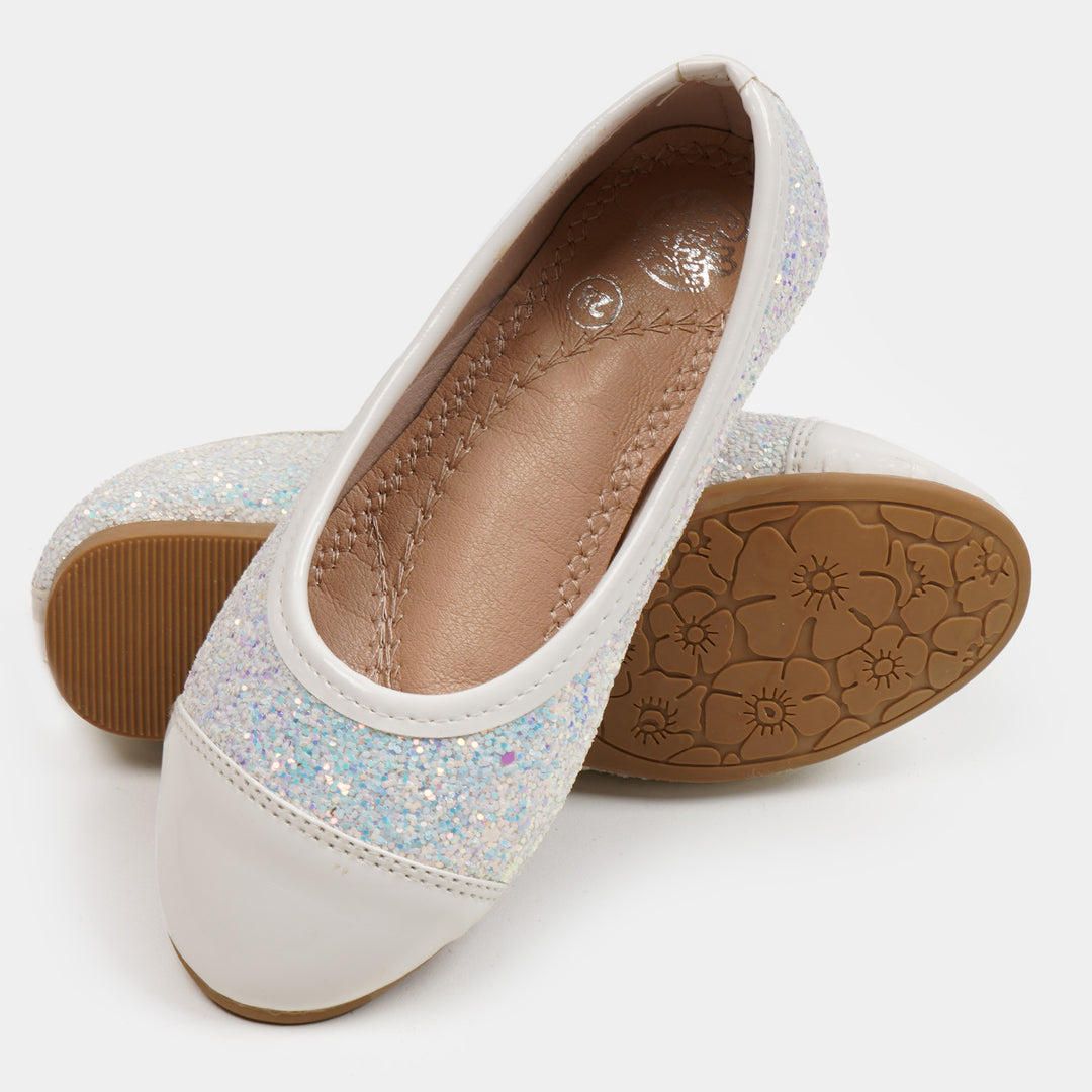Girls Pumps 640-26 - White