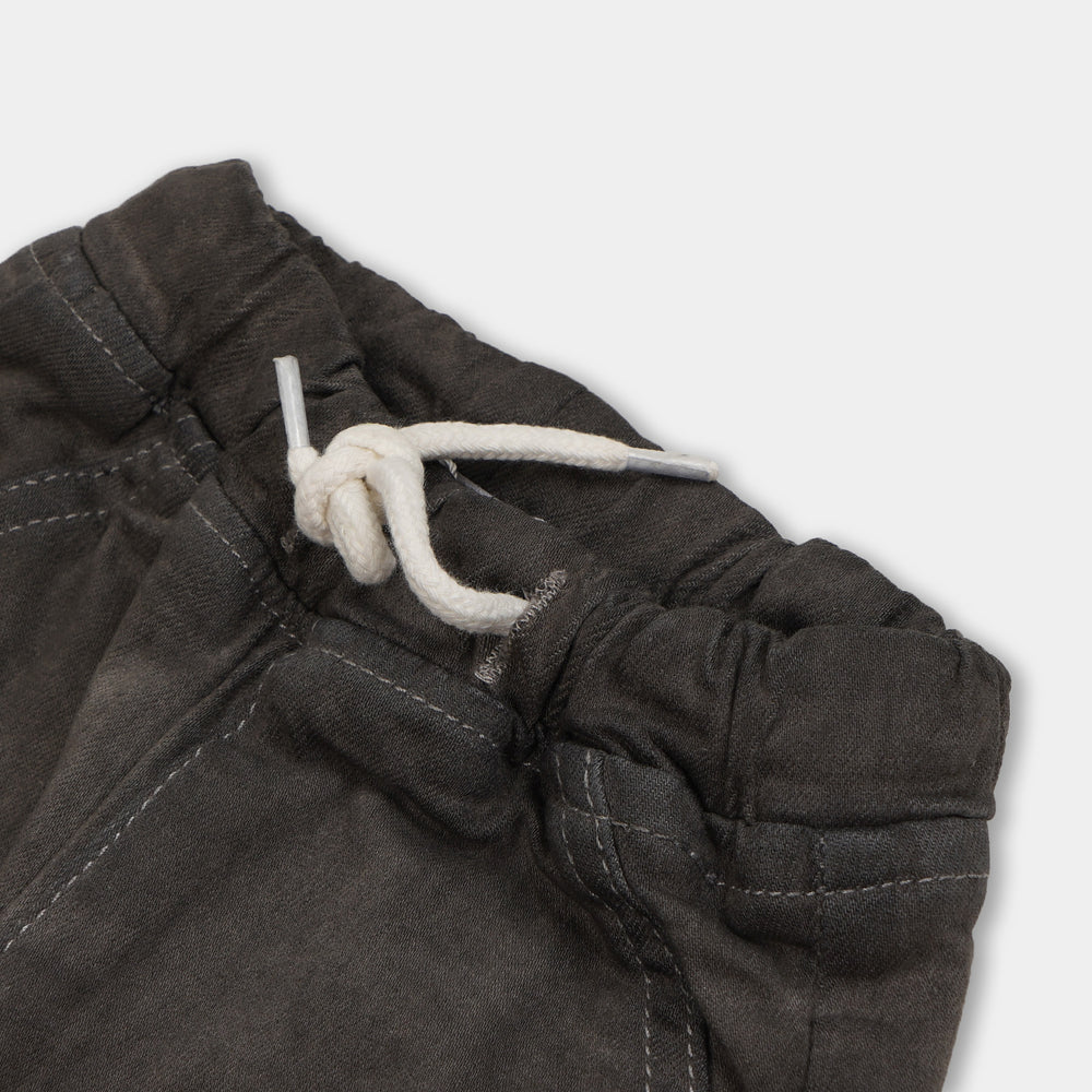 Infant Boys Pant Denim Basket Ball - GREY