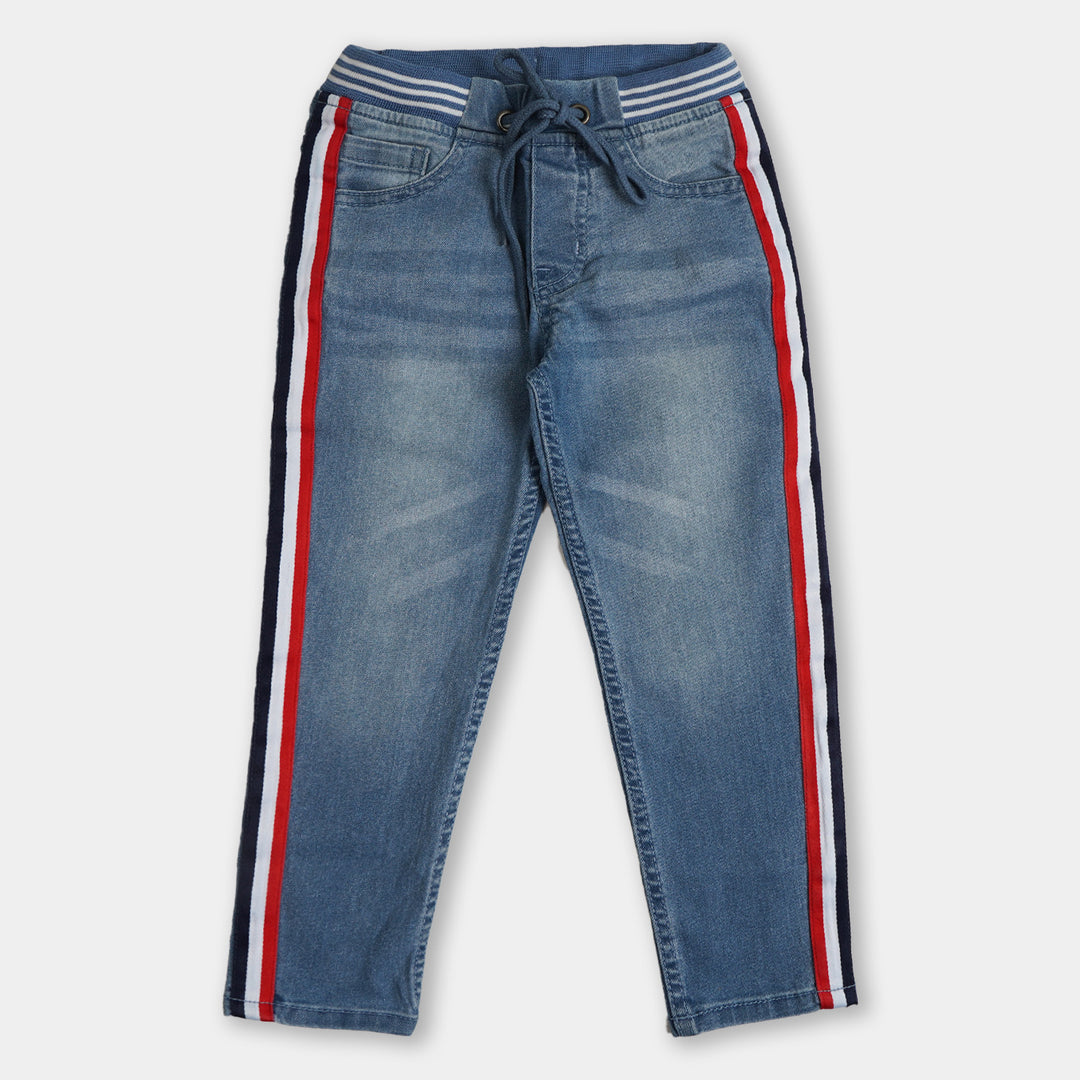 Boys Pant Denim Tape - Light Blue