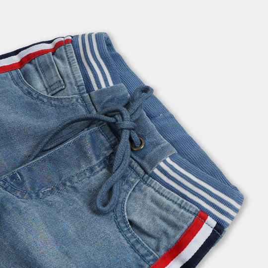 Boys Pant Denim Tape - Light Blue