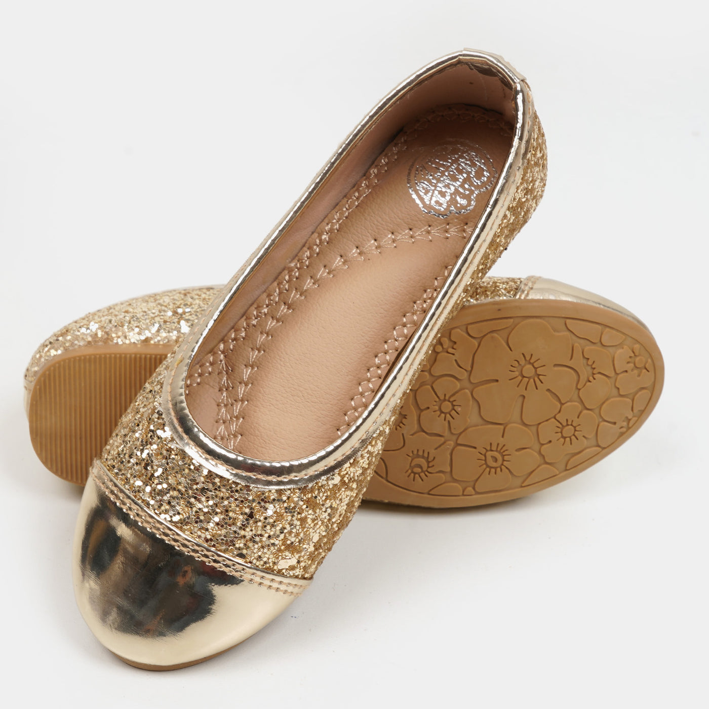 Casual Girls Pumps 640-16 - Gold
