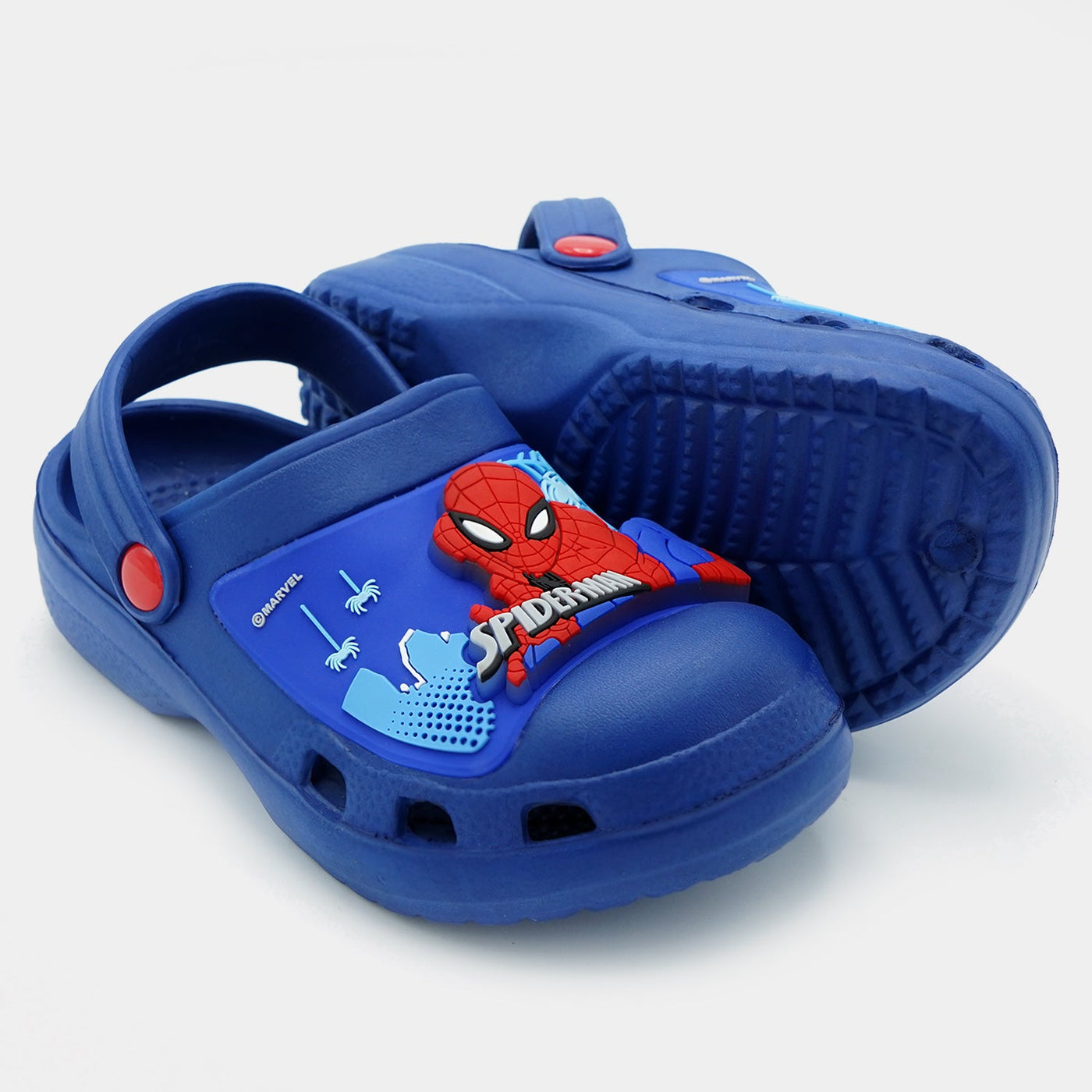 CHARACTER BOYS LIGHTNING NON-SLIP SLIPPER-Blue