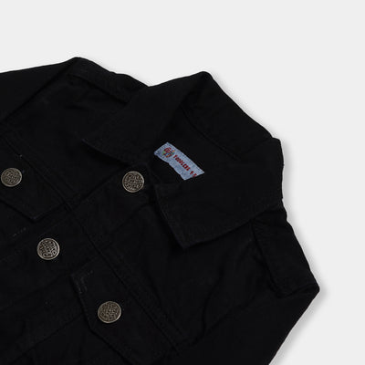 Boys Denim Jacket Basic W22- BLACK 02