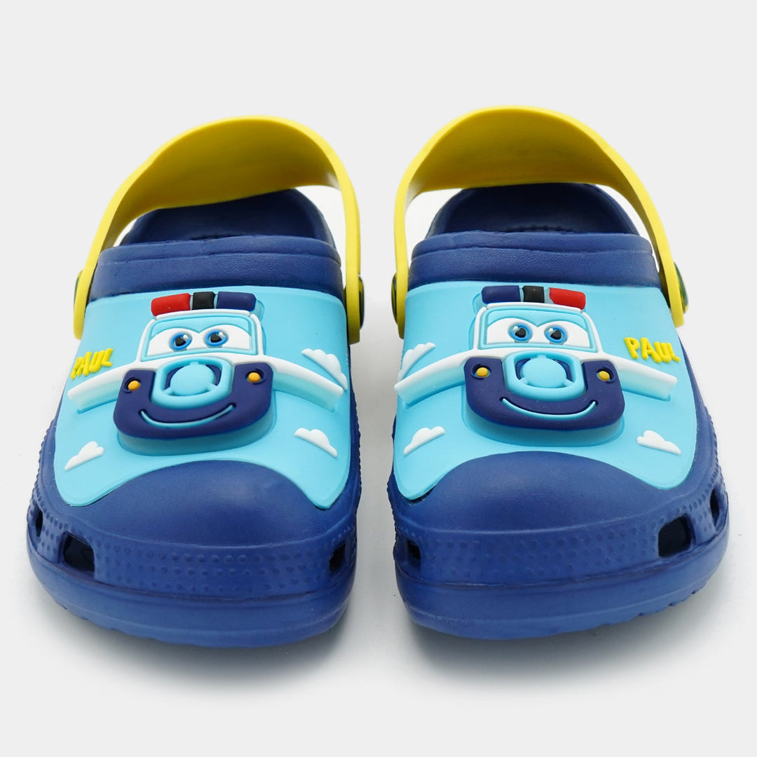 CHARACTER BOYS LIGHTNING NON-SLIP SLIPPER-Blue