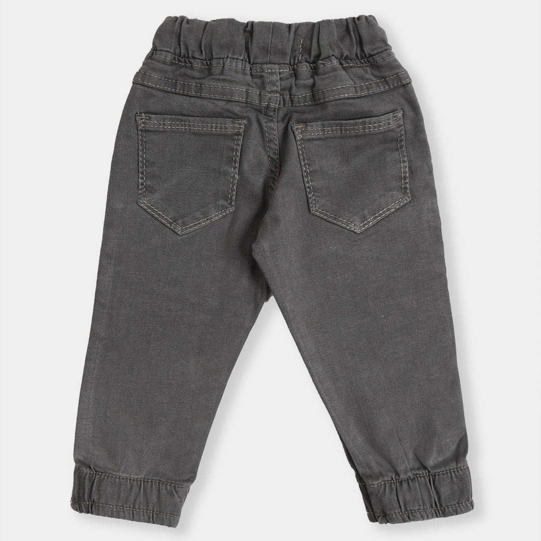 Infant Boys Pant Denim Character - GREY