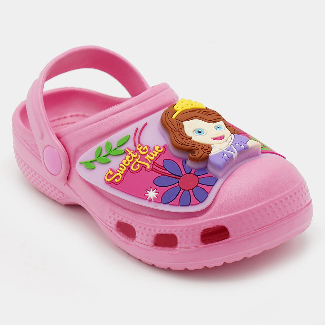 CHARACTER GIRLS LIGHTNING Clogs NON-SLIP SLIPPER-Pink