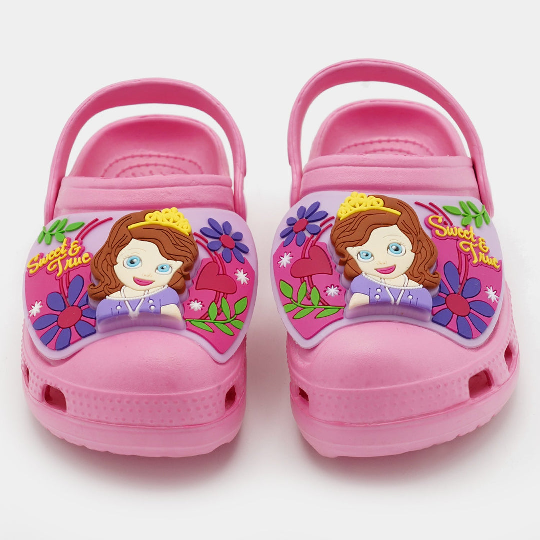 CHARACTER GIRLS LIGHTNING Clogs NON-SLIP SLIPPER-Pink