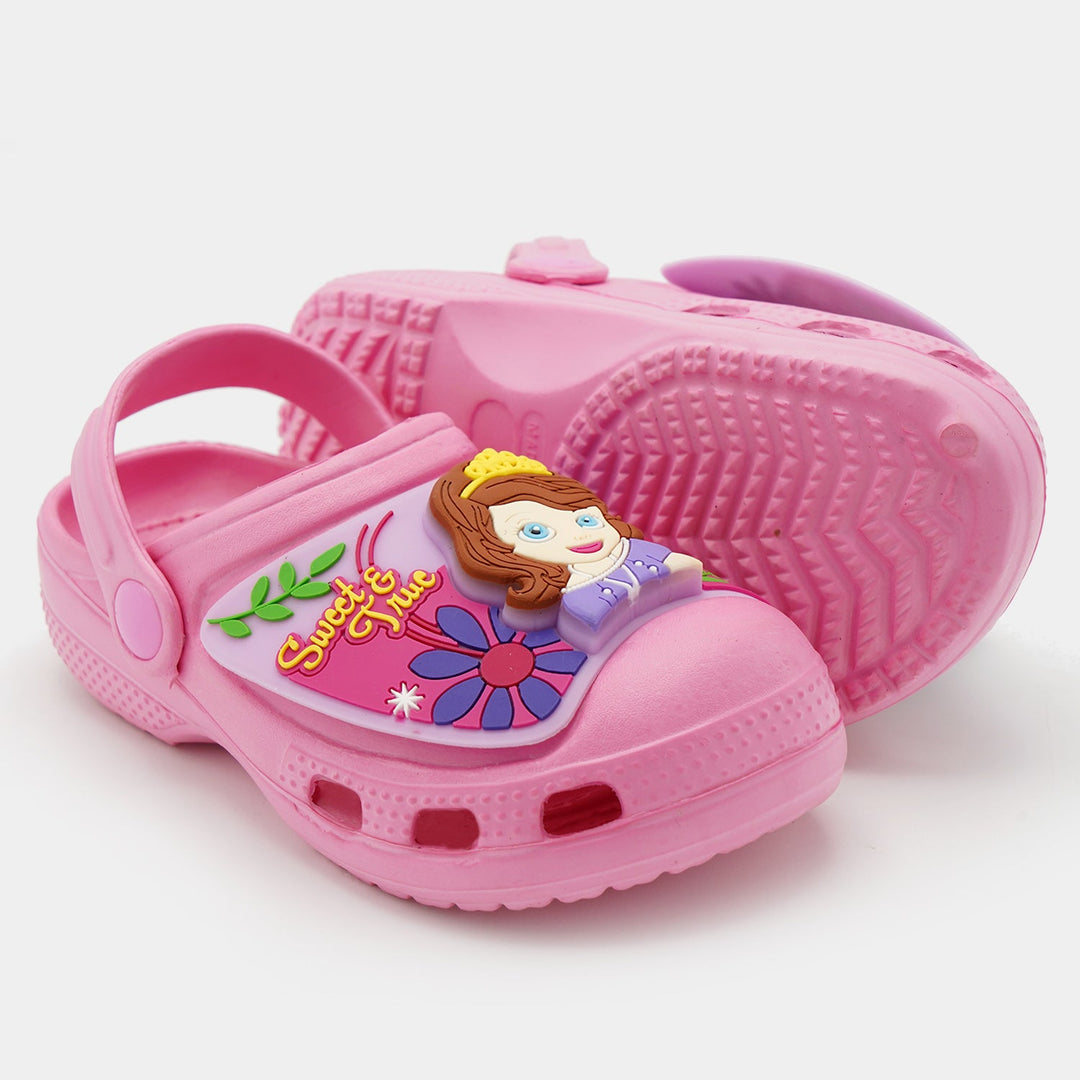 CHARACTER GIRLS LIGHTNING Clogs NON-SLIP SLIPPER-Pink