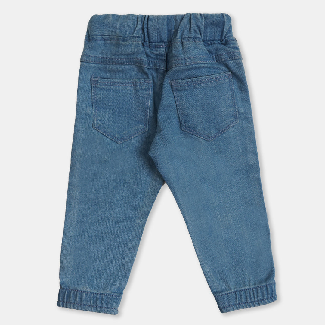 Infant Boys Pant Denim Character- Ice Blue