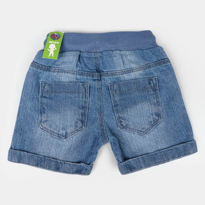 Infant Boys Denim Short Jungle - LIGHT BLUE