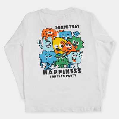 Boys T-Shirt FS Happiness - B.White