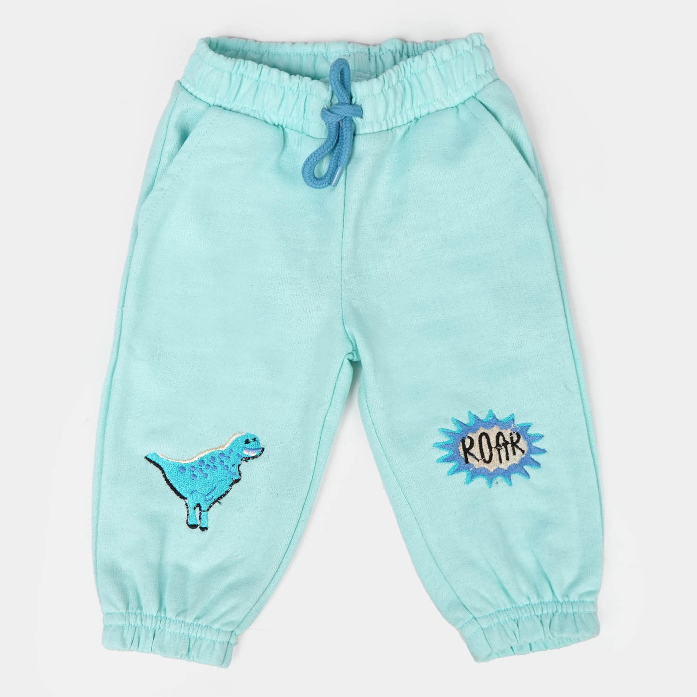 Infant Boys Terry Pyjama Roar - Sky Blue