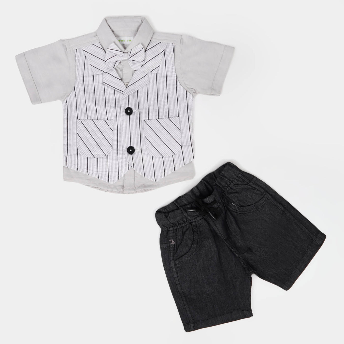 Infant Boys Cotton Suit Stripe