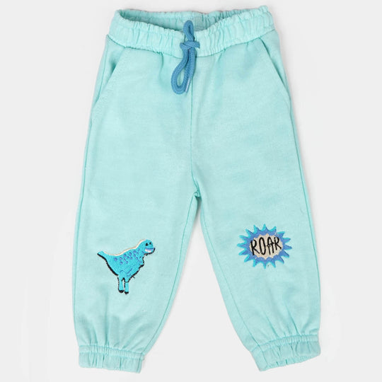 Boys Terry Pyjama Roar - Sky Blue