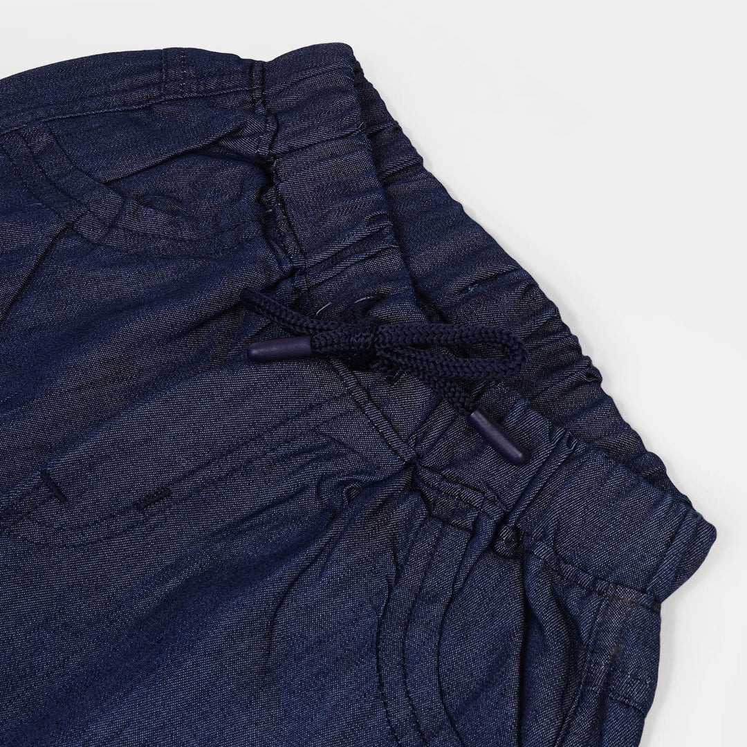Boys Cotton Suit - Multi Stripe