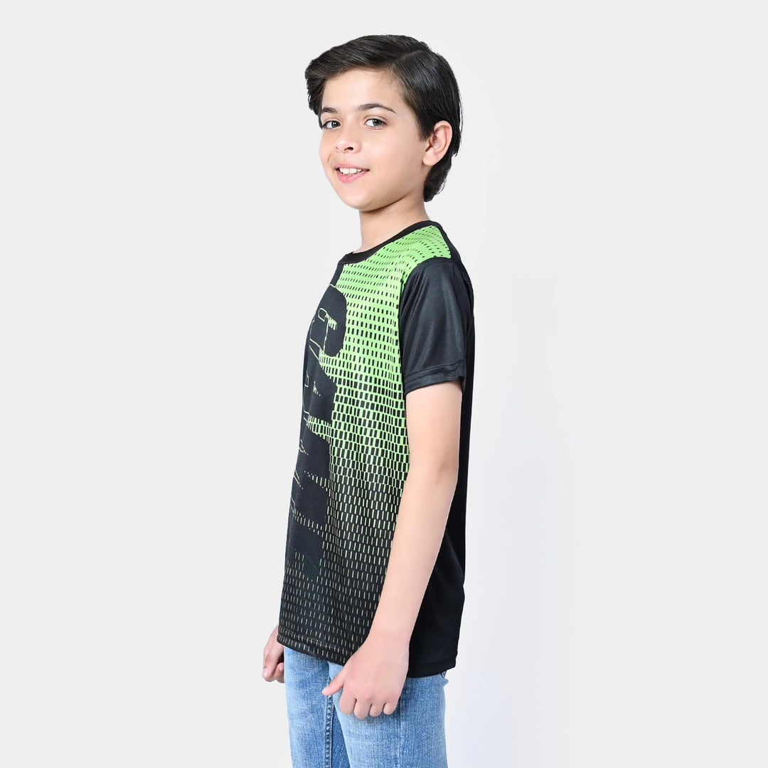 Boys T-Shirt Game| BLACK