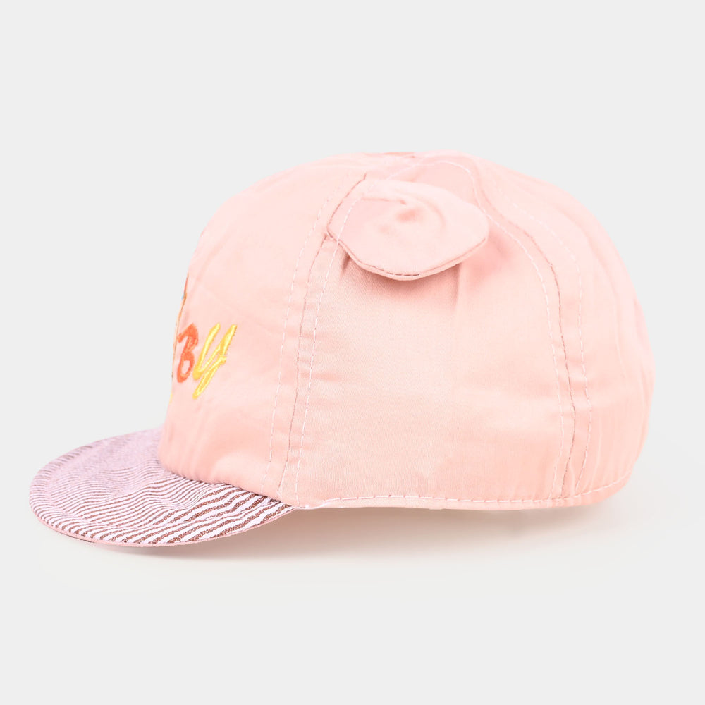 Baby Sun Cap/Hat 3M+ | Peach