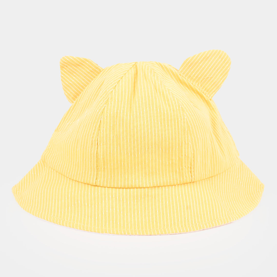 Fashion Round Hat 9M+ | Yellow