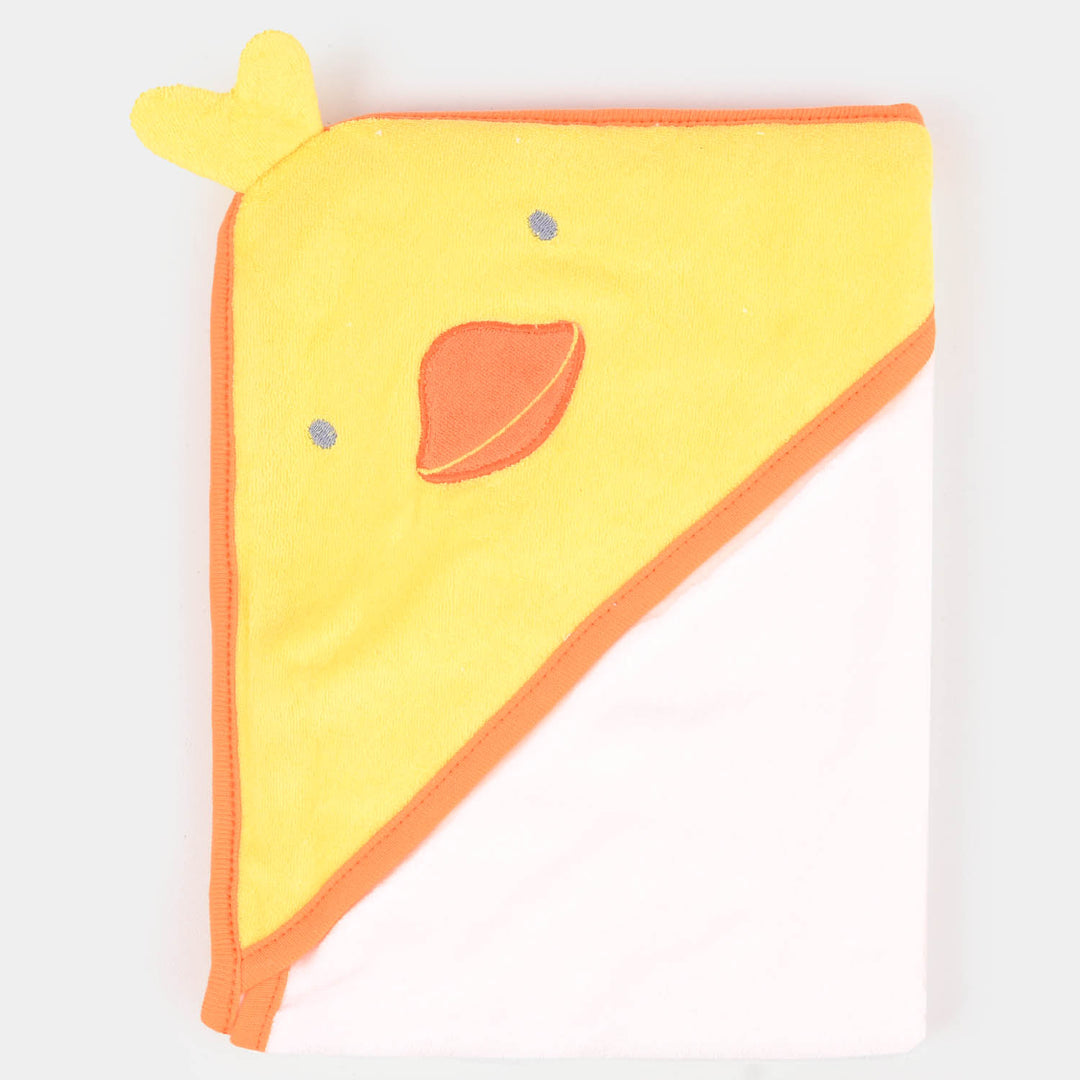 Baby Bath Towel | Hooded | Yellow