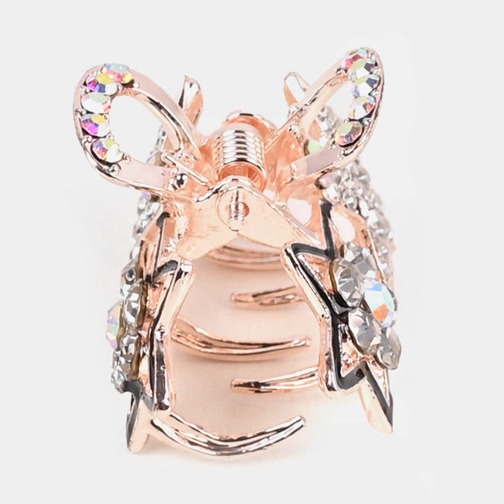 Girls Pearl Hair Strong Hold Metal Catcher