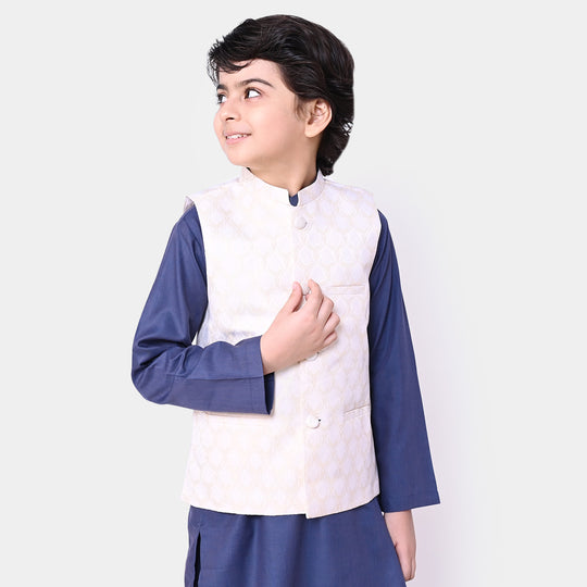 Boys Viscose 3Pcs Suit - Blue