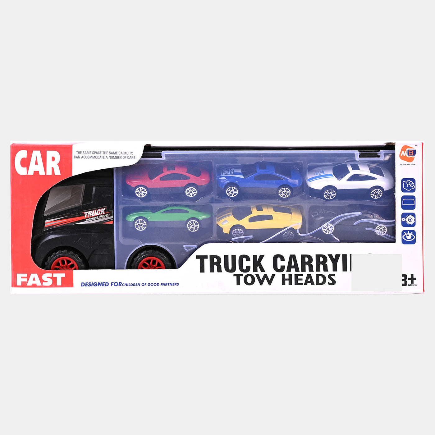 Free Wheel Car Carrier Truck Toy For Kids