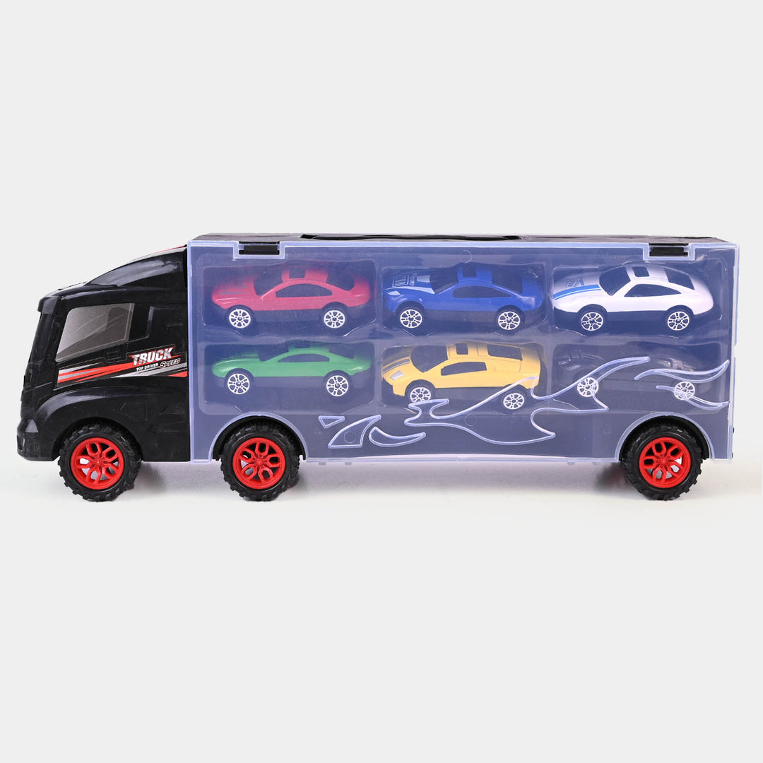 Free Wheel Car Carrier Truck Toy For Kids