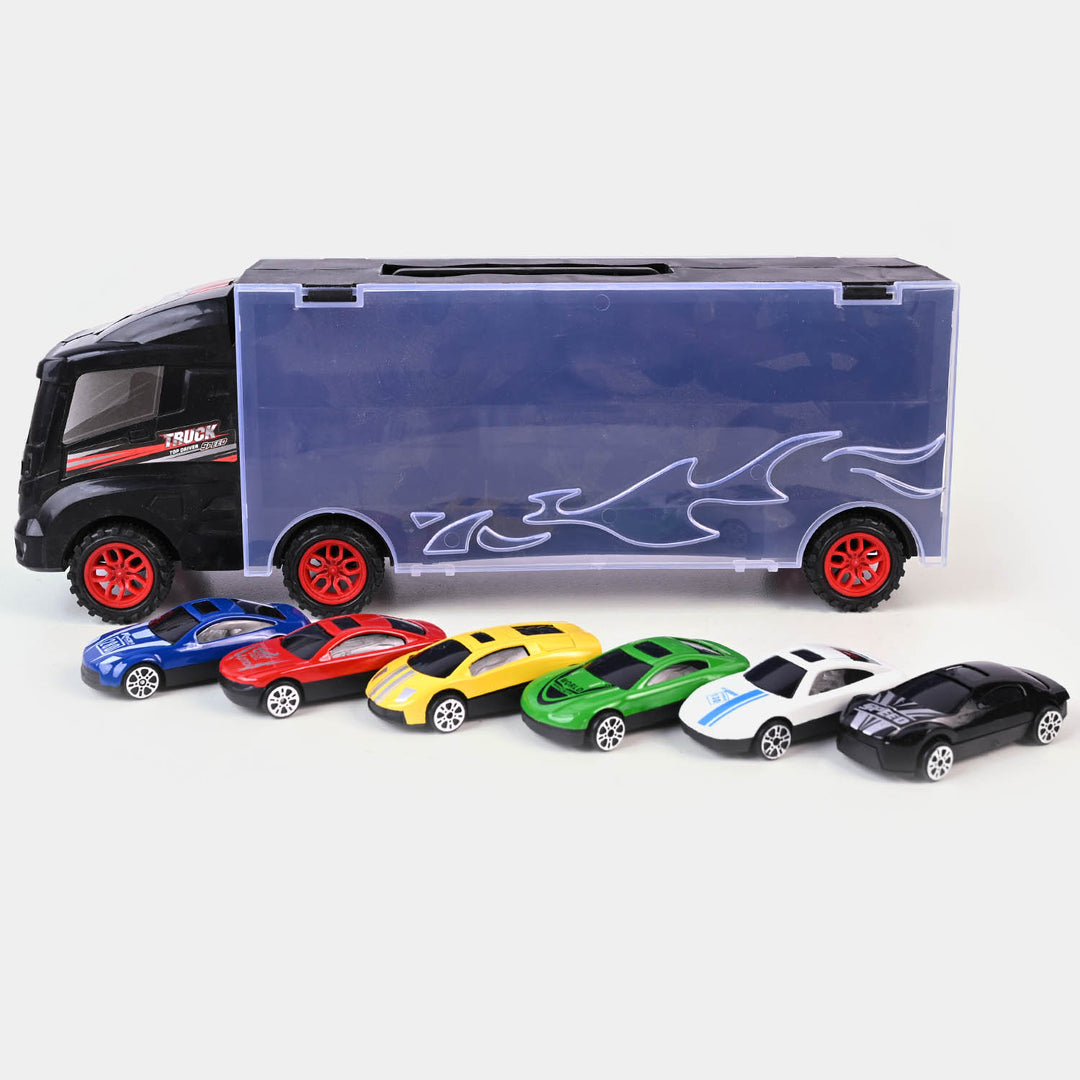 Free Wheel Car Carrier Truck Toy For Kids