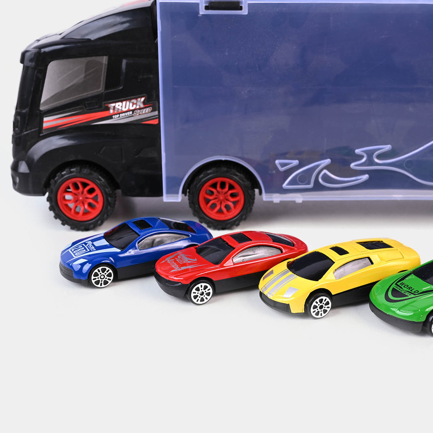 Free Wheel Car Carrier Truck Toy For Kids